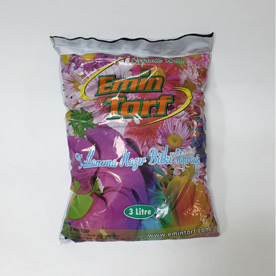 Torf Kullanıma Hazır Çiçek Bitki Toprağı 3 LT Torf